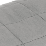 Weighted blanket Grey 235x290 cm 15 kg Fabric