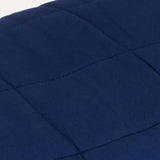 Weighted blanket Blue 155x220 cm 11 kg Fabric