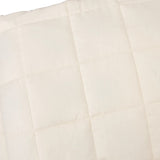 Weighted Blanket Light Cream 150x200 cm 11 kg Fabric