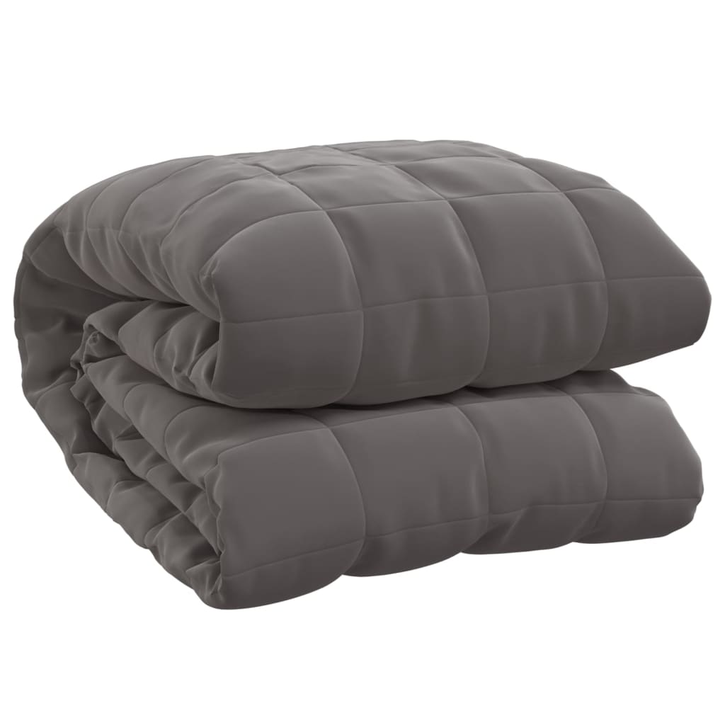 Weighted blanket Grey 150x200 cm 7 kg Fabric