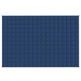 Gewichtsdecke Blau 120x180 cm 5 kg Stoff