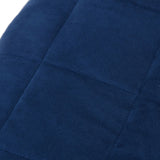 Weighted blanket Blue 120x180 cm 9 kg Fabric