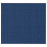 Couverture lestée Bleu 200x225 cm 13 kg Tissu