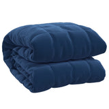 Weighted blanket Blue 220x235 cm 11 kg Fabric