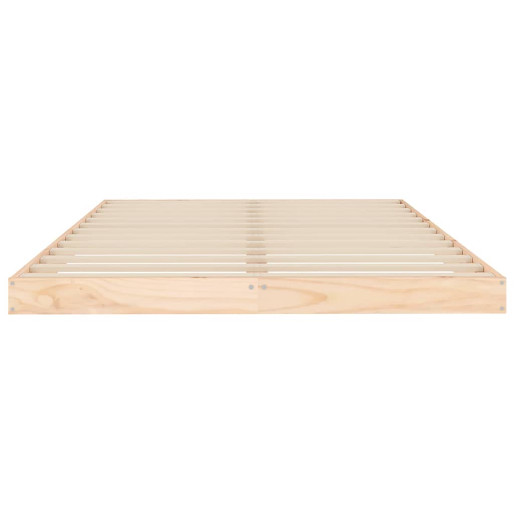 Cadre de lit sans matelas 120x200 cm bois de pin massif