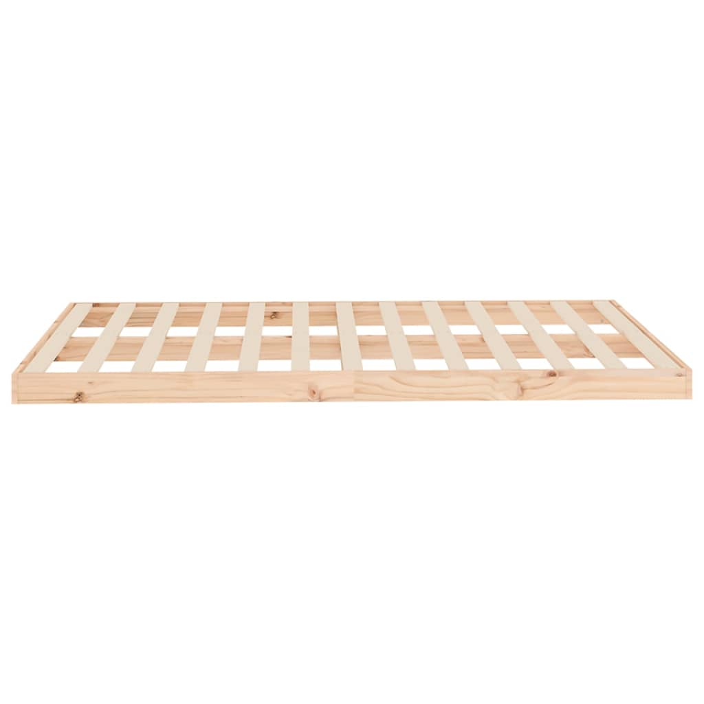 Cadre de lit sans matelas 120x200 cm bois de pin massif