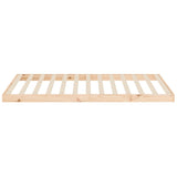 Cadre de lit sans matelas 100x200 cm bois massif de pin