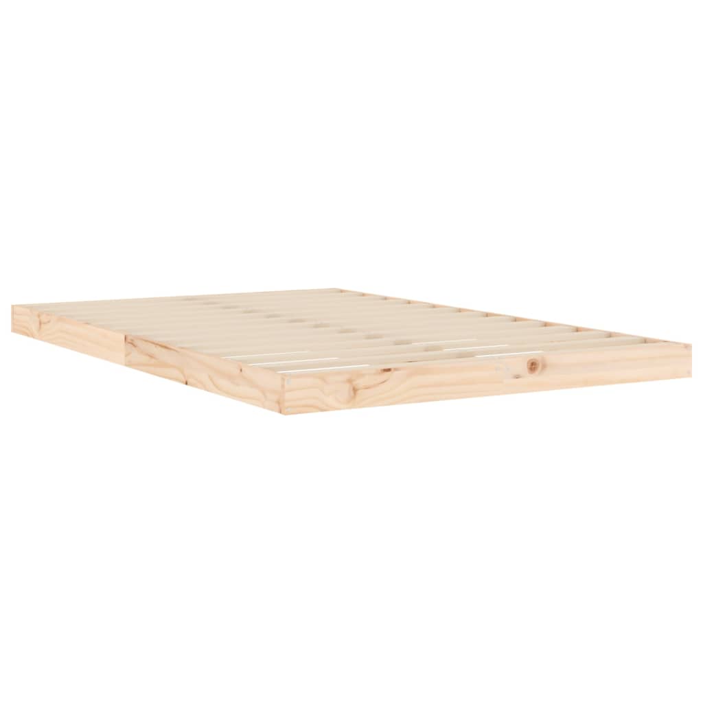 Cadre de lit sans matelas 120x190 cm bois de pin massif