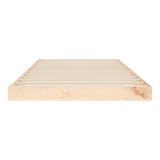 Cadre de lit sans matelas 90x190 cm bois de pin massif