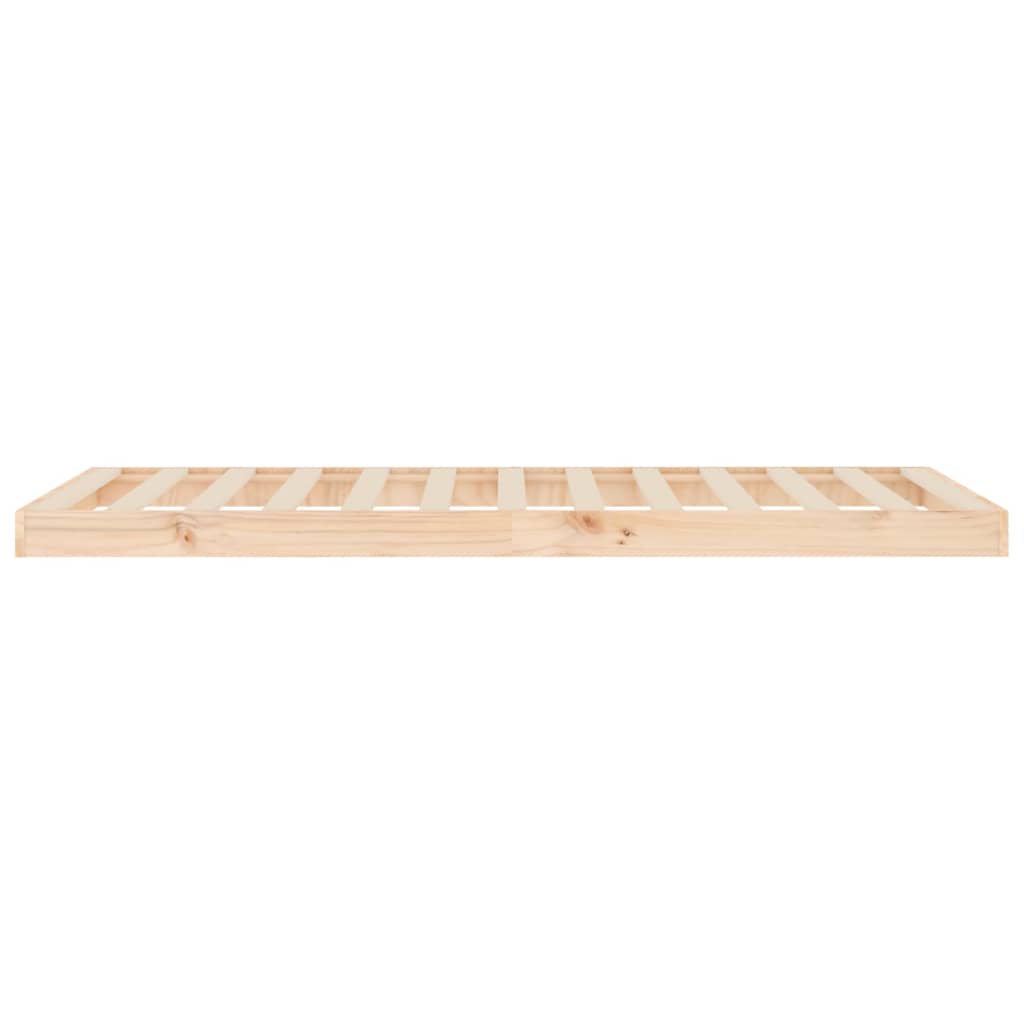 Cadre de lit sans matelas 90x190 cm bois de pin massif