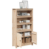 Buffet haut 80x35x154 cm Bois massif de pin