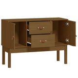 Buffet Marron miel 110x40x78 cm Bois massif de pin