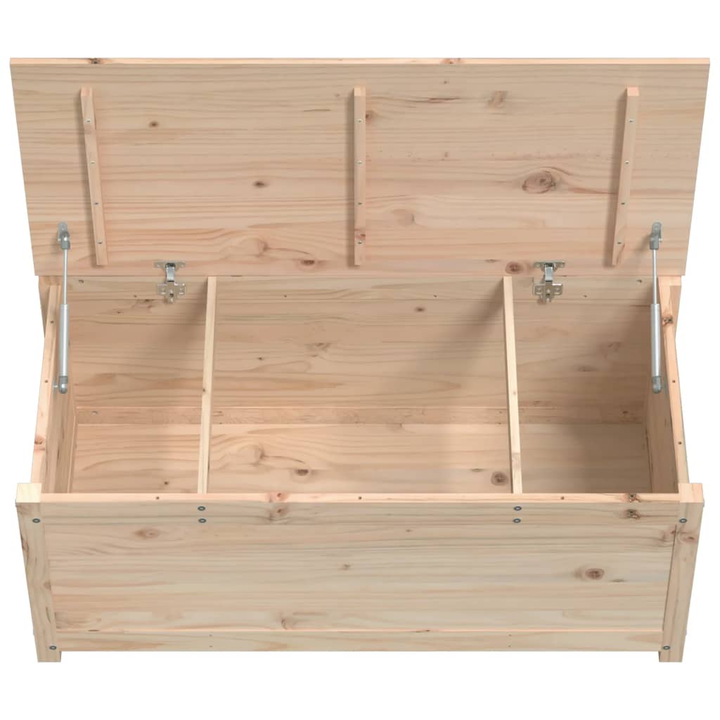 Boîte de rangement 110x50x45,5 cm Bois massif de pin