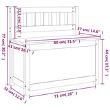 Banc 80x41x77 cm Bois de pin massif