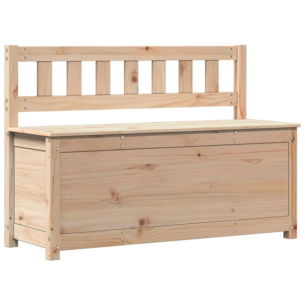 Banc 110x41x76,5 cm Bois de pin massif