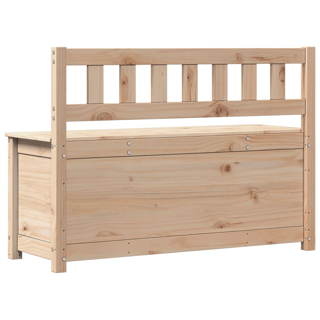 Banc 110x41x76,5 cm Bois de pin massif