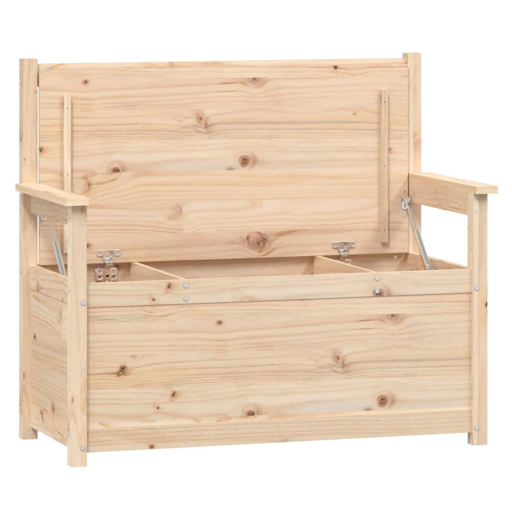 Banc 112,5x51,5x96,5 cm Bois de pin massif