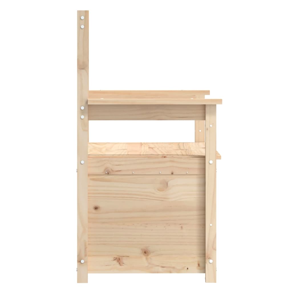 Banc 112,5x51,5x96,5 cm Bois de pin massif