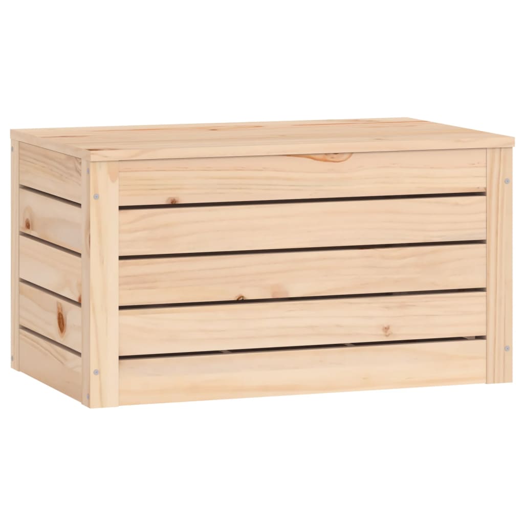 Boîte de rangement 59,5x36,5x33 cm Bois massif de pin