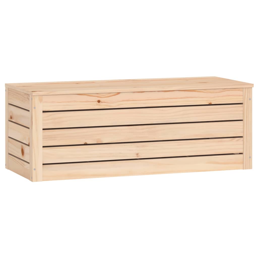 Boîte de rangement 89x36,5x33 cm Bois massif de pin