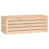 Boîte de rangement 89x36,5x33 cm Bois massif de pin