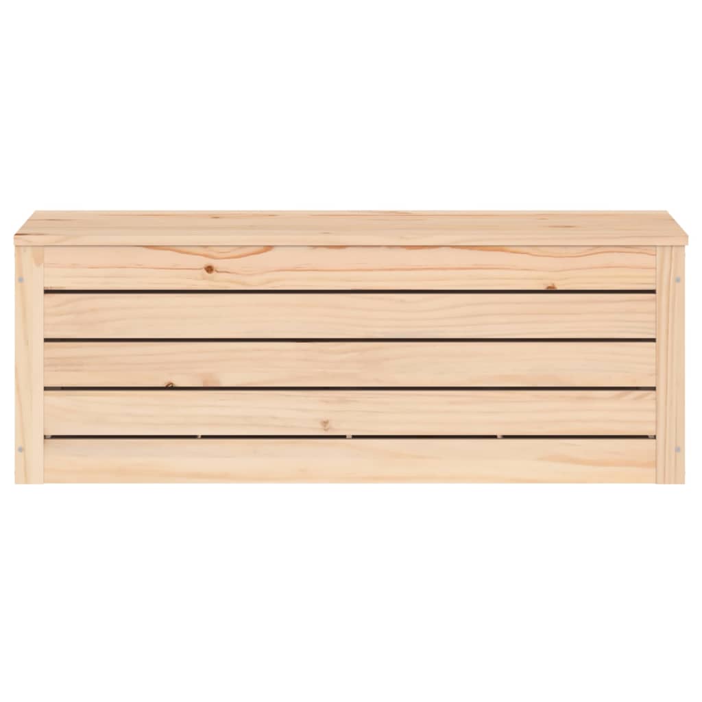 Boîte de rangement 89x36,5x33 cm Bois massif de pin