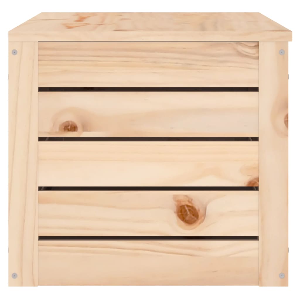 Boîte de rangement 89x36,5x33 cm Bois massif de pin