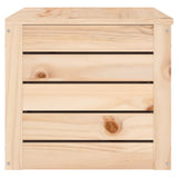 Boîte de rangement 89x36,5x33 cm Bois massif de pin