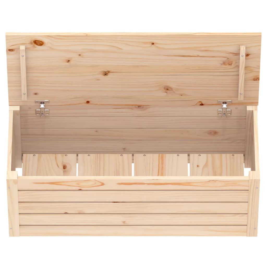 Boîte de rangement 89x36,5x33 cm Bois massif de pin