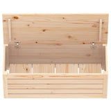 Boîte de rangement 89x36,5x33 cm Bois massif de pin