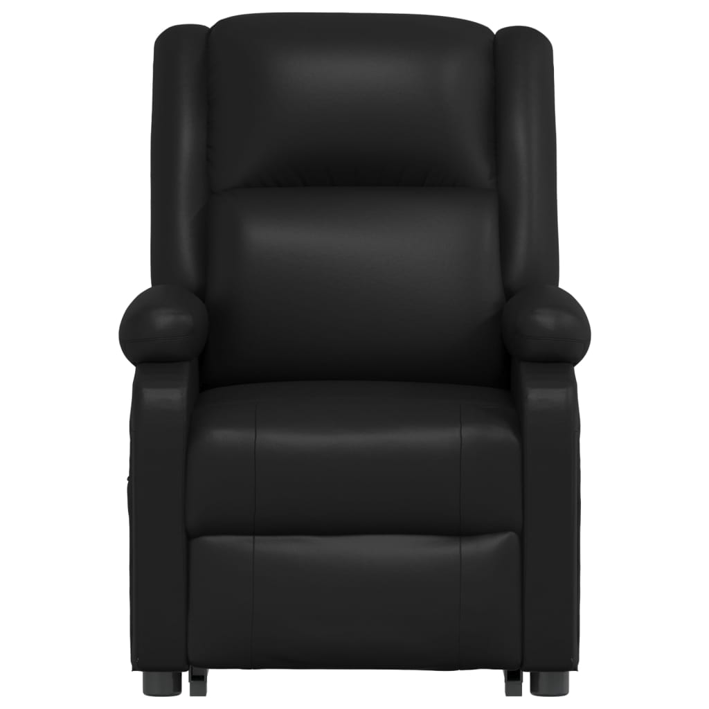 Fauteuil de massage Noir Similicuir