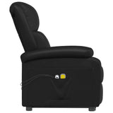 Fauteuil de massage Noir Similicuir