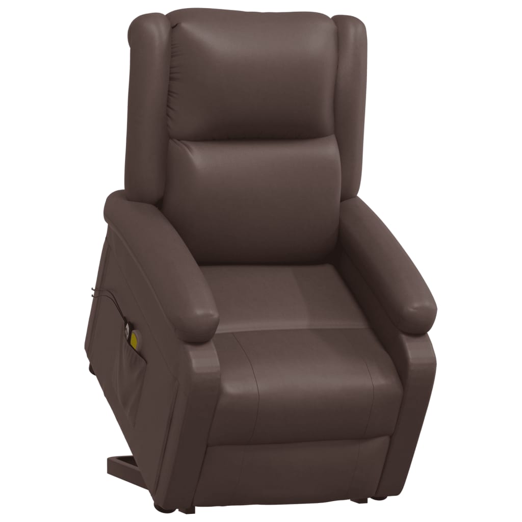 Fauteuil de massage Marron Similicuir