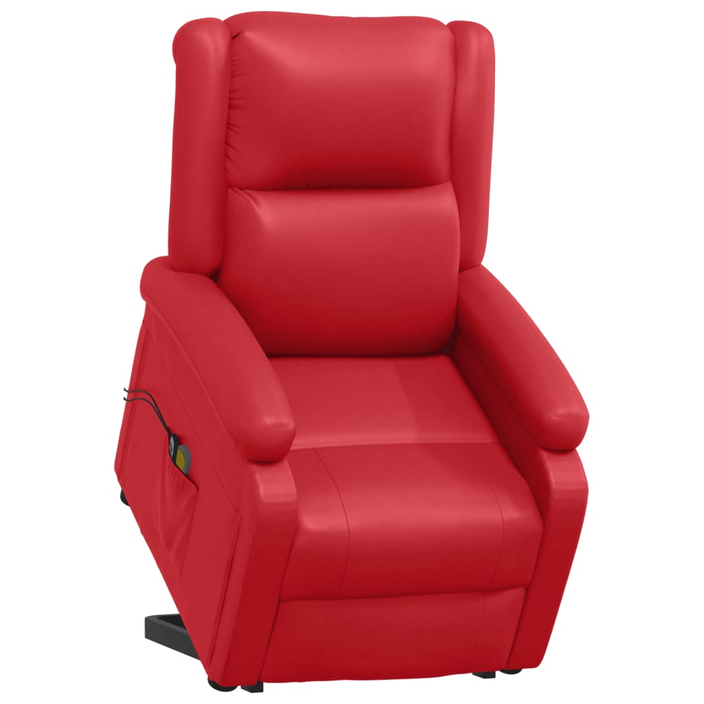 Fauteuil de massage Rouge Similicuir