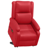 Fauteuil de massage Rouge Similicuir