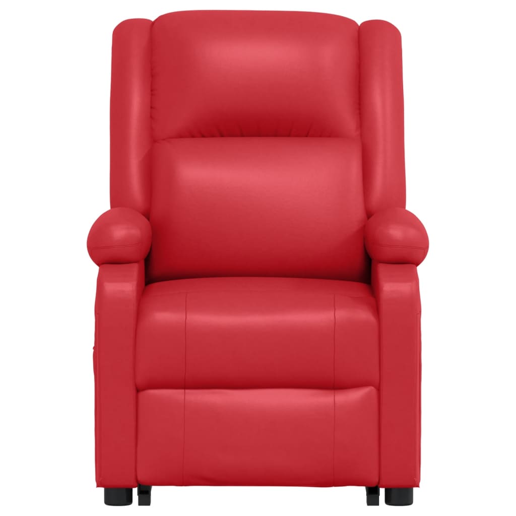 Fauteuil de massage Rouge Similicuir