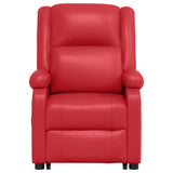 Fauteuil de massage Rouge Similicuir