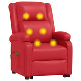 Fauteuil de massage Rouge Similicuir