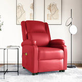 Fauteuil de massage Rouge Similicuir