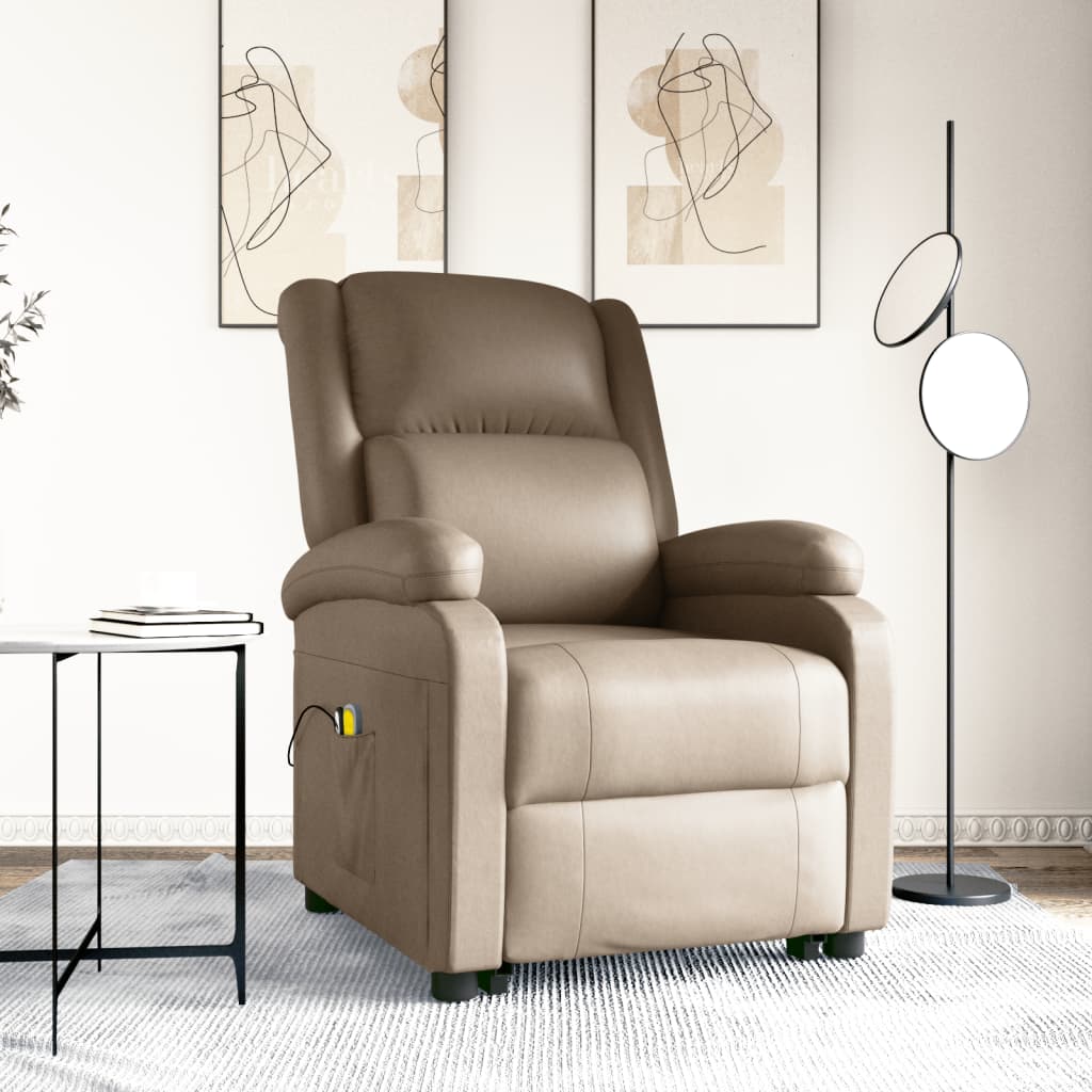 Fauteuil de massage Cappuccino Similicuir