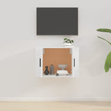 Meuble TV mural Blanc brillant 57x34,5x40 cm