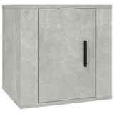 Concrete Grey Wall Mounted TV Cabinet 40x34.5x40 cm