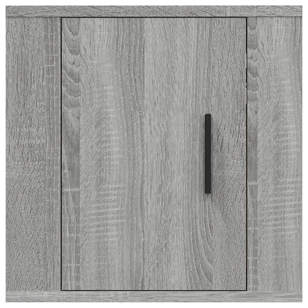 Meubles TV muraux 2 pcs Sonoma gris 40x34,5x40 cm