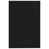 Meubles TV muraux 2 pcs Noir 40x34,5x60 cm