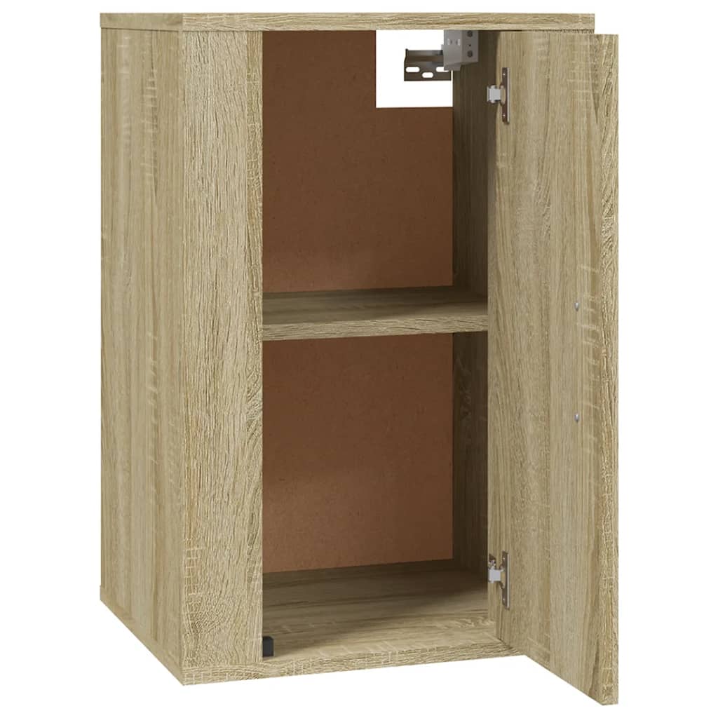 Wall-mounted TV cabinet Sonoma oak 40x34.5x60 cm