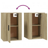 Meubles TV muraux 2 pcs Chêne sonoma 40x34,5x60 cm