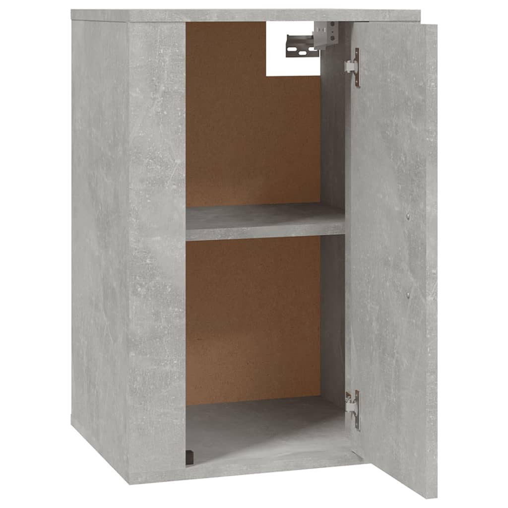 Meubles TV muraux 2 pcs Gris béton 40x34,5x60 cm