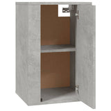 Meubles TV muraux 2 pcs Gris béton 40x34,5x60 cm