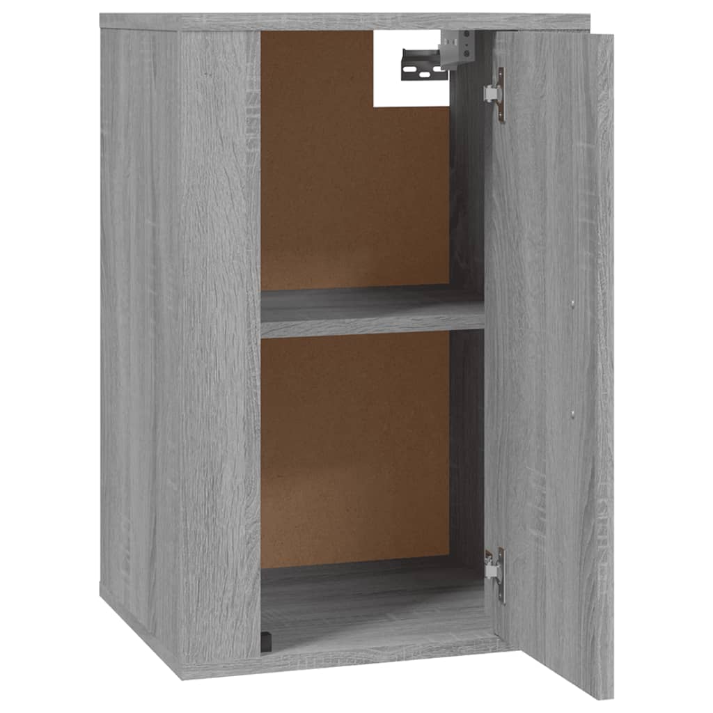 Meubles TV muraux 2 pcs Sonoma gris 40x34,5x60 cm