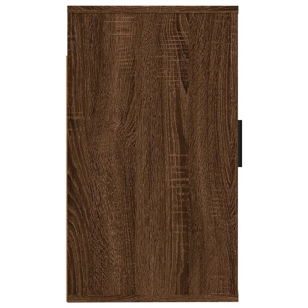 Meubles TV muraux 2 pcs Chêne marron 40x34,5x60 cm